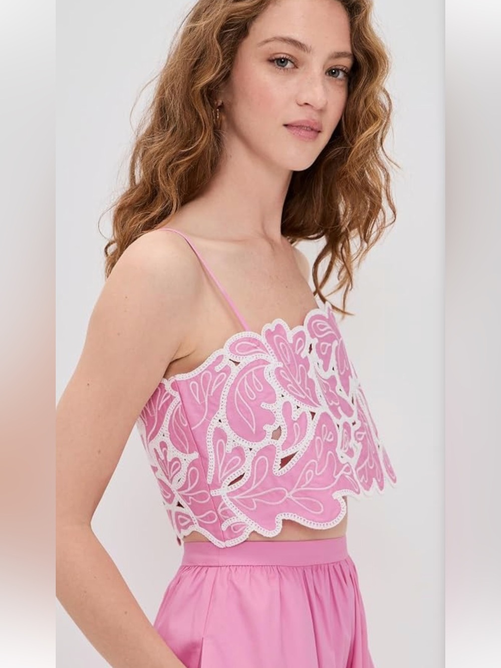 Cinq a Sept Women’s Paisley Bloom Ember Caterina Top - Picture 4 of 14